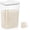 6 Qt, variant on Rice Container -12 Lbs / 6 Qt Flour Storage Container with Airtight Pop Up Lid & Measuring Scoop for Flour, Cereal, Pet Storage, Kitchen Pantry Organization