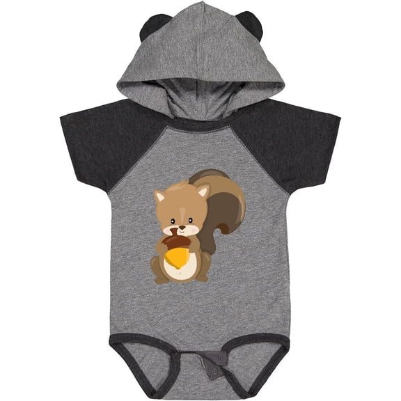 Inktastic Cute Woodland Animal Squirrel Boys or Girls Baby Bodysuit