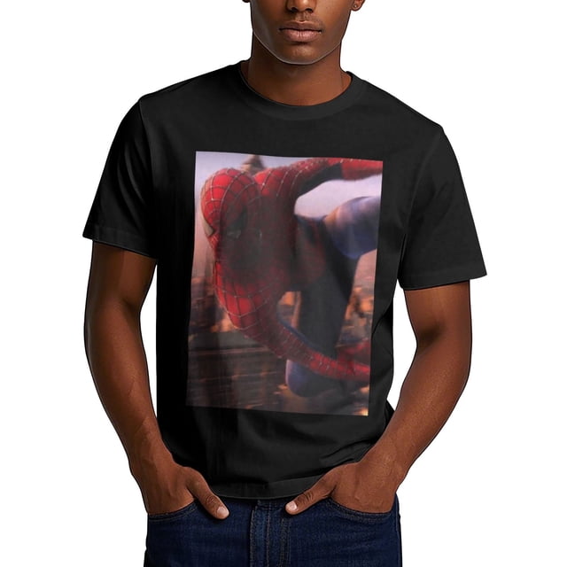 Spider-Man 180g Adult Polyester Crew Neck T-Shirt - Ironing