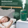 thumbnail image 4 of Humidificador de aire 300 ml de escritorio Dormitorio USB Difusor de aroma con luz nocturna Llenarable Renuncia Mistura de niebla de bajo ruido Rociador Habitación doméstica Verde Sweethay HA028352-03B, 4 of 7