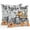 White, variant on Outdoor Waterproof Pillow Covers Halloween Pumpkin Ghost Face Witch Hat Crow Decorative Throw Pillow Protectors,Spiders Web Purple Mist Pillowcase Cushion Cases for Patio Sofa Garden,16x16in,2 Pack