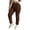 Coffee -AM16, variant on Nestiefly Plus SizeTall Women's Straight Leg Sweatpants Drawstring Elastic Waist Casual Joggers Pants with Pockets Open Bottom Black XL