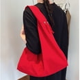 thumbnail image 6 of Slouchy Tote Bag, Nylon Tote Bag, Slouchy Shoulder Bag, Large Casual Handbag for Travel Gym Commute Weekend Vacation, 6 of 6