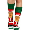 thumbnail image 2 of Adult Ugly Christmas Sweater Socks, 2 of 3