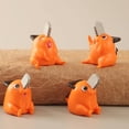 thumbnail image 1 of 4 Chainsaw Man figurines, anime merchandise, cartoon chainsaw dog dolls, toys, and models, 1 of 3
