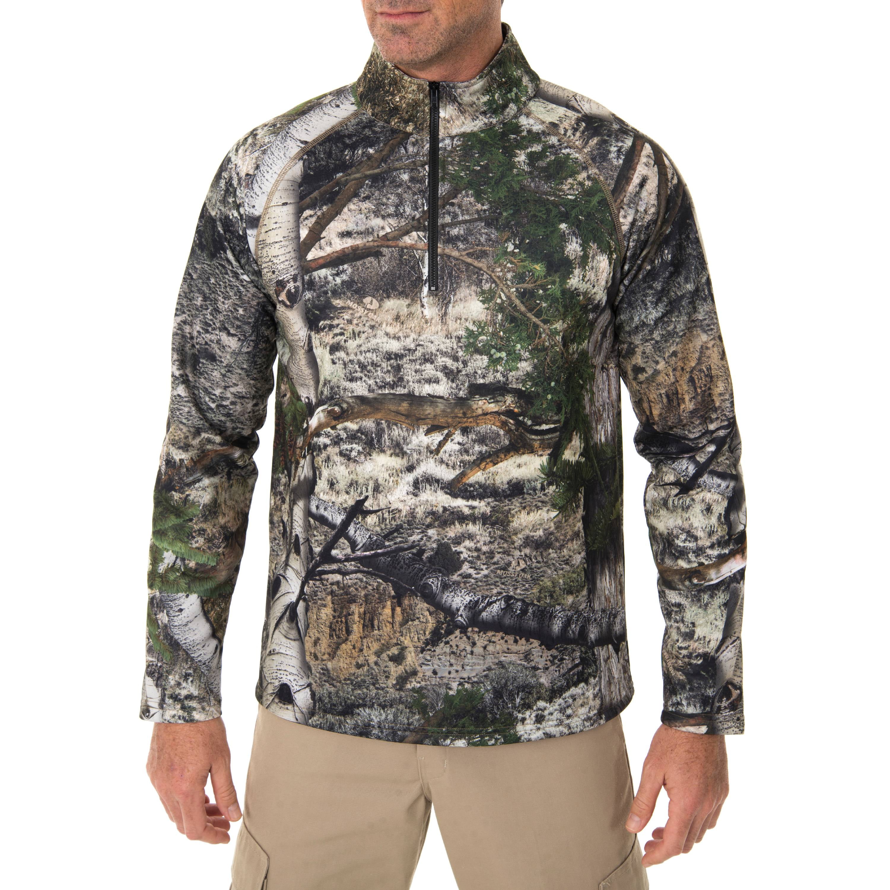 camo quarter zip fleece
