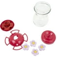 thumbnail image 5 of Perky-Pet Pink Top-Fill Glass Hummingbird Feeder – 24 oz Capacity, 5 of 6
