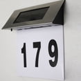 thumbnail image 4 of Shisuyan 1 Set Outdoor LED Address Sign Waterproof House Number Sign Solar Powered Light, 4 of 8