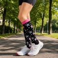 thumbnail image 4 of Different Touch Compression Knee High Socks | Women's 3 pack| 8-15mmHg, 4 of 5