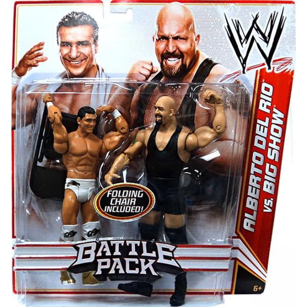 Wwe Action Figures 2pk Del Rio Big Show Walmart Com Walmart Com