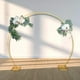 thumbnail image 4 of Flor de Arco de Boda Floral Artificial para Fiesta de Boda de Vacaciones , Opción 2A perfecl arco flores, 4 of 8