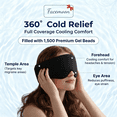 thumbnail image 4 of FACEMOON Gel Cooling Eye Mask Comfort for Puffy Eyes Dark Circles Sleep Aid Weighted Comfort Design, 4 of 6