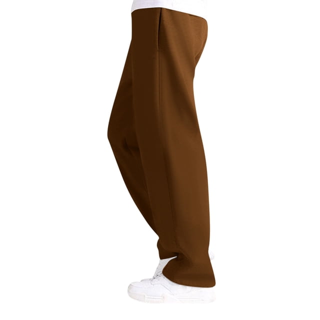 Loose Fit Button Side Basketball Training Joggers With Elastic Boy Apparel Tech Pants Men Men Colorful Pants Little Size Open Mens Deep Pocket Pants Band Size Casual Pants for Men Trousers for Men