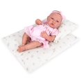 thumbnail image 1 of Juego de ropa de cama para muñecas Rakki Dolli con estampado reversible y edredón, 1 of 7