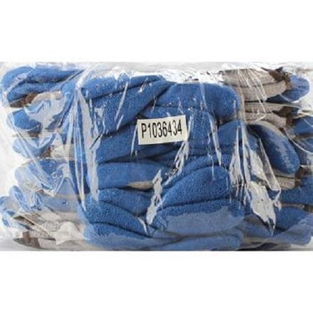 Gloves Blue Latex Palm Spring Knit Large, Count 12 - Gloves / Grab Varieties & Flavors