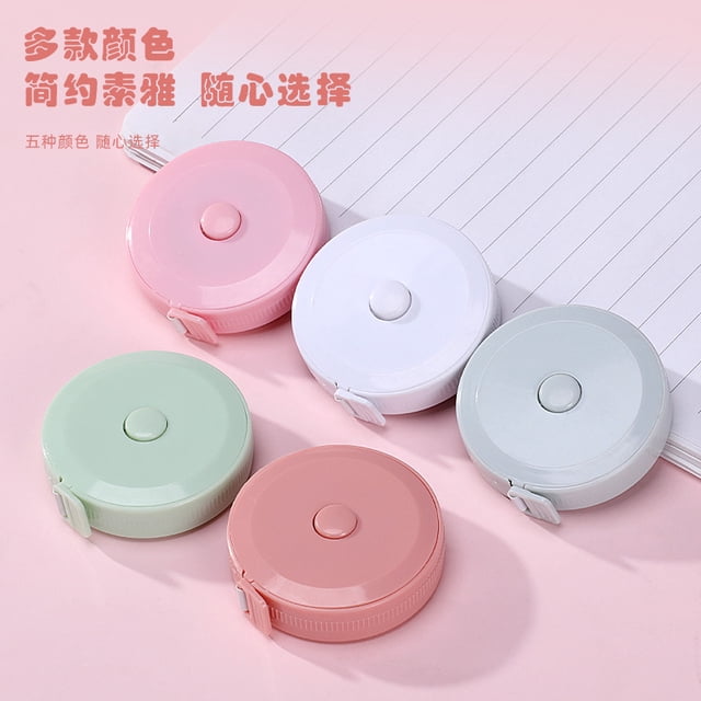 Miangastore 2pcs Portable Soft Tape Measure For Sewing Flexible Mini Measuring Ruler Ideal For Home Offices And Outdoor Use 1.5m