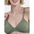thumbnail image 4 of No Boundaries Women's Sculpting Triangle Swim Top, Sizes XXS-XXL, 4 of 5