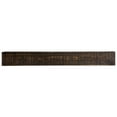 thumbnail image 1 of 60 in. Solid Timber Dark Chocolate Fireplace Mantel, 1 of 8