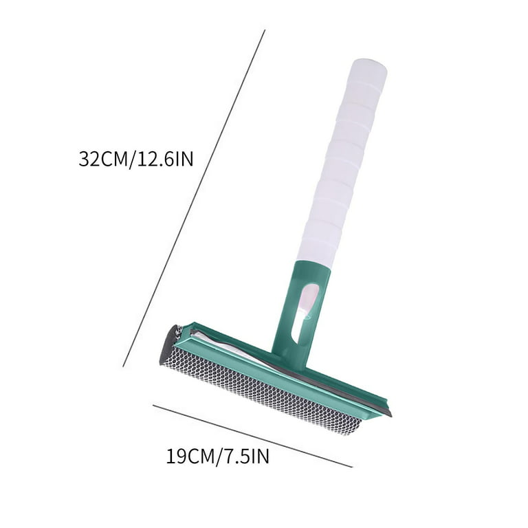 SDJMa 2-in-1 Mini Squeegee for Home, Window Squeegee for Window Cleaning,  Window Cleaner Tool for Car Windshield, Shower Door, Boat 