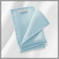thumbnail image 6 of Lann's Linens Set of 12 Reusable Cloth Dinner Napkins, 17-inch Polyester Fabric Napkins for Holidays, Weddings and Events, Machine Washable, Baby Blue, 6 of 8