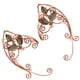 thumbnail image 5 of 1 par de elegantes pendientes de aleación con forma de hueso para la oreja, delicados pendientes de elfo, joyería para mujer, 5 of 7