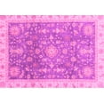 thumbnail image 1 of Ahgly Company Indoor Rectangle Oriental Pink Modern Area Rugs, 4' x 6', 1 of 4
