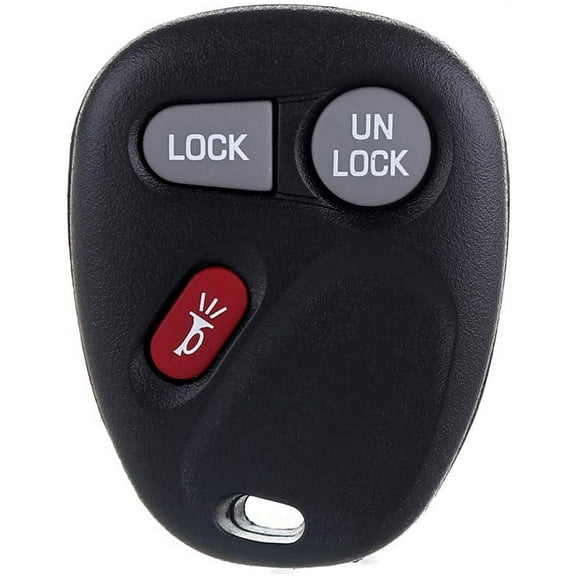 ECCPP Replacement for Keyless Entry Remote Key Fob  for Chevy Silverado Blazer S10 Suburban Tahoe/for GMC Sierra Sonoma Yukon/Oldsmobile Bravada Series KOBUT1BT (Pack of 1)