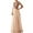 Beige, variant on purcolt Women's V Neck Sparkly Glitter Sequin Chiffon Maxi Dresses Formal Gowns Wedding Guest Dresses Evening Party Cocktail Dress