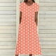 thumbnail image 2 of Vestido Casual Pantalones para Mujeres Vestido de Cuello Alto Cintura Elástica Cuello en V Manga Corta Polka Dot Cuello Redondo Top, 2 of 5