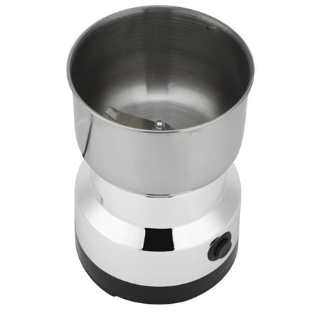 

Low Noise Coffee Mill Electric Grinder Stainless Steel + ABS For Home Restaurant US Plug 110V EU Plug 220V