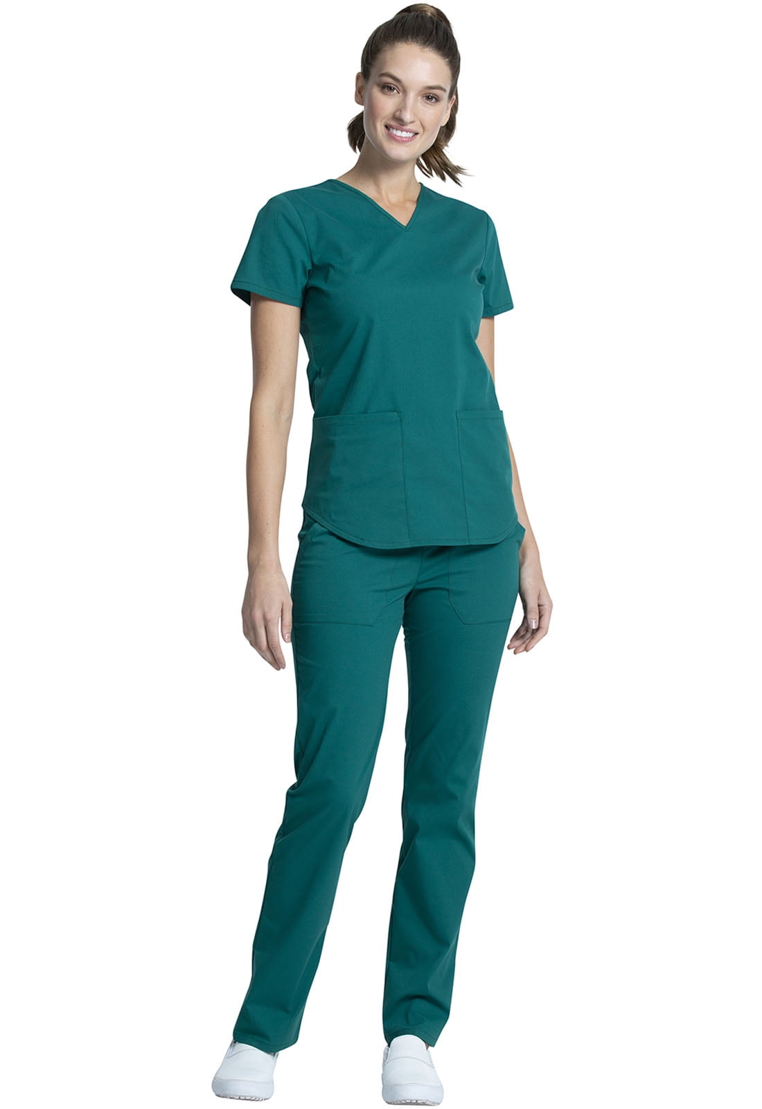 Vital Threads Womens Scrubs Set V-Neck 