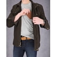thumbnail image 2 of Cartera Timberland Blix Slimfold de piel para hombre, color canela, 2 of 5
