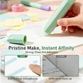 thumbnail image 6 of CoreLiving Double Sided Tape Roller for Scrapbooking Supplies, 4Pcs Strong Glue Tape for Photo Mounting, Gift Wrapping, Junk Journaling, and Card Making, Green, 6 of 8