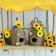 thumbnail image 5 of Bigger Bee Hive Decor,2 Pack Bumble Bee Rustic Decor Hive,Natural Bee House, Bumble Bee Theme Party Decor Spring Summer Rustic Farmhouse Kitchecn Tabl, 5 of 5