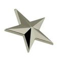 thumbnail image 2 of Military 3D 5 Point Silver Star Lapel Pin, 2 of 3