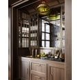 thumbnail image 2 of Currey And Company 9000-0984 Vintner 3 Light 16" Wide Semi-Flush Ceiling Fixture -, 2 of 7