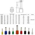 thumbnail image 4 of 1000pcs/Pack E0508 /E7508/ E1008 /E1508 /E2508 Insulated Ferrules Terminal Block, 4 of 4