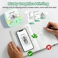 thumbnail image 5 of Blozor Mini Thermal Sticker Printer XenGro,Portable Inkless Bluetooth Photo Printer with 4 Rolls Paper,Wireless Pocket Label Maker, 5 of 10