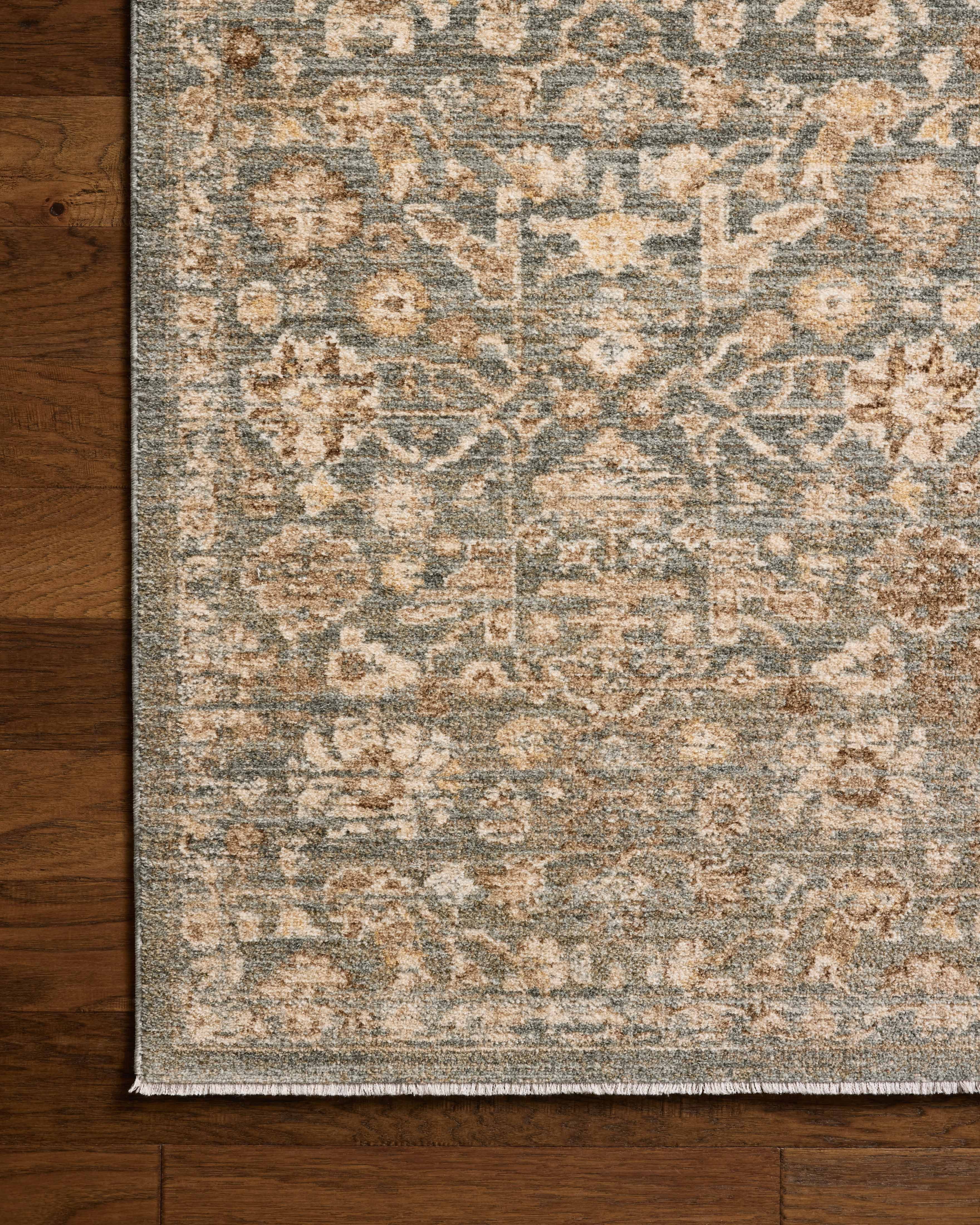 Chris Loves Julia x Loloi Palma Blue / Natural 2'-7" x 10'-0" Runner Rug