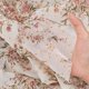 thumbnail image 3 of Tela de gasa con ojales bordados de 2 yardas/1,8 m, 60 pulgadas, color blanco arroz, con bordado de flores y ribete estampado floral, 3 of 6