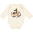 thumbnail image 3 of Inktastic Merry Catmas with Cat Tree and Yellow Star Boys or Girls Long Sleeve Baby Bodysuit, 3 of 5