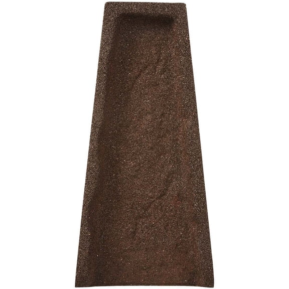 GroundSmart Brown Rubber Splash Block GSSBBN6