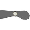 thumbnail image 4 of Men's Quartz Easy-to-Read Date Leather Gold-Tone Strap Watch, 4 of 7