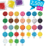 Aquabeads Disney Princess Creation Cube, Complete Arts & Crafts Bead Kit for Children - over 2,500 beads & Display Stand the create Belle, Ariel, Tiana, Rapunzel and more