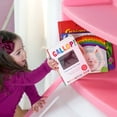 thumbnail image 2 of Step2 2-in-1 Toy Box & Art Lid, Kids Toy Storage Bin & Organizer, Easel & Chest in One, Made of Durable Plastic, For Toddlers 2+ Years Old, Pink, 2 of 5