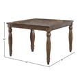 thumbnail image 2 of Intercon Furniture Kingston Wood Butterfly Leaf Gathering Table in Brown, 2 of 5