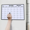 thumbnail image 4 of Magnetic Refrigerator Calendar Whiteboard Sticker | Weekly Monthly Planner | Erasable PVC Message Board | Dry Erase Memo Pad | Includes Markers & | For Kitchen or Office, 4 of 7