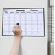 thumbnail image 4 of Planificador mensual en blanco para refrigerador, calendario de pared magnético de borrado en seco, pizarra blanca, 4 of 7