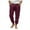Wine002, variant on QHRMKOG Mens Pants Loose Fit Solid Color Elastic Waist Sweatpants Stretch Running Joggers Casual Drawstring Trousers with Pockets Brown 3XL