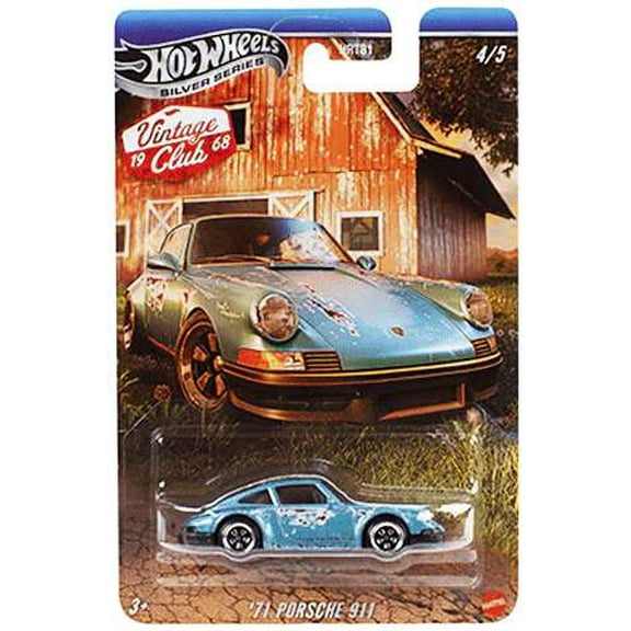 Hot Wheels Vintage Club 1968 '71 Porsche 911 Diecast Car